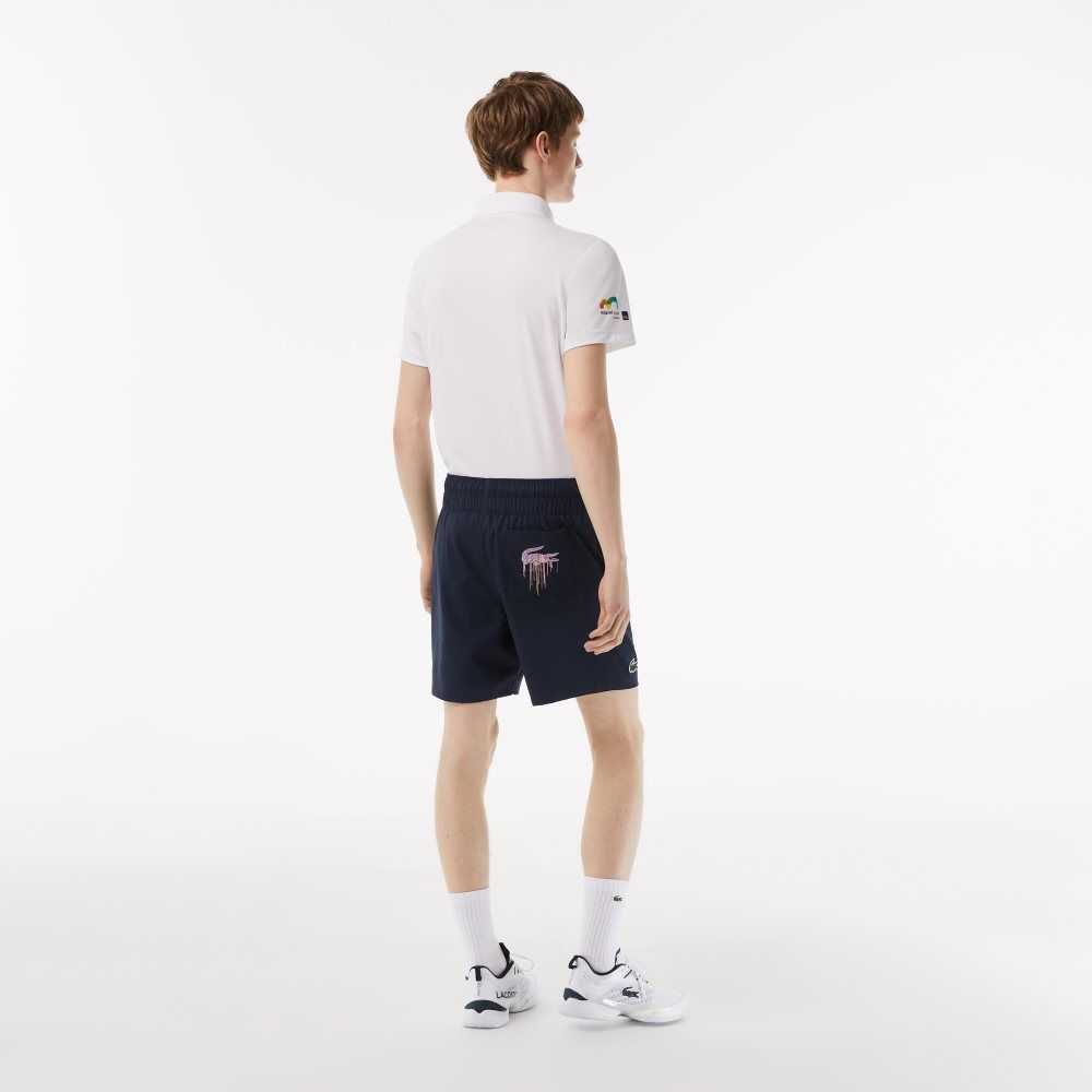 Lacoste Sport Miami Open Edition Shorts Blue | WCV-512647