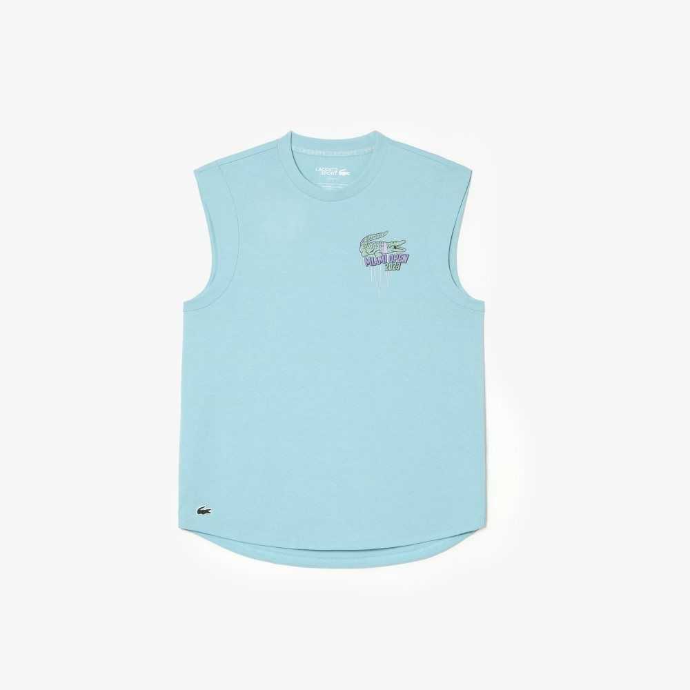 Lacoste Sport Miami Open Edition Sleeveless Top Mint | TKM-239754