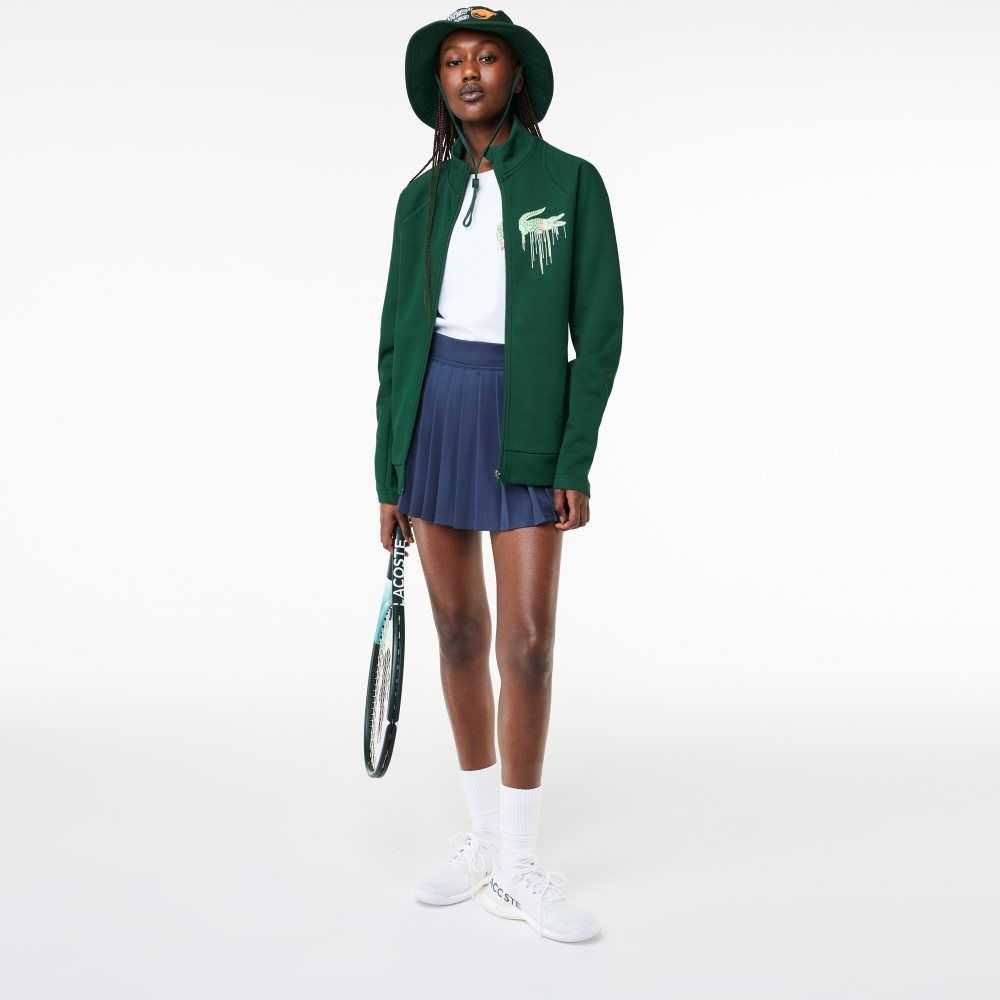 Lacoste Sport Miami Open Edition Sweatshirt Green | JZF-438502