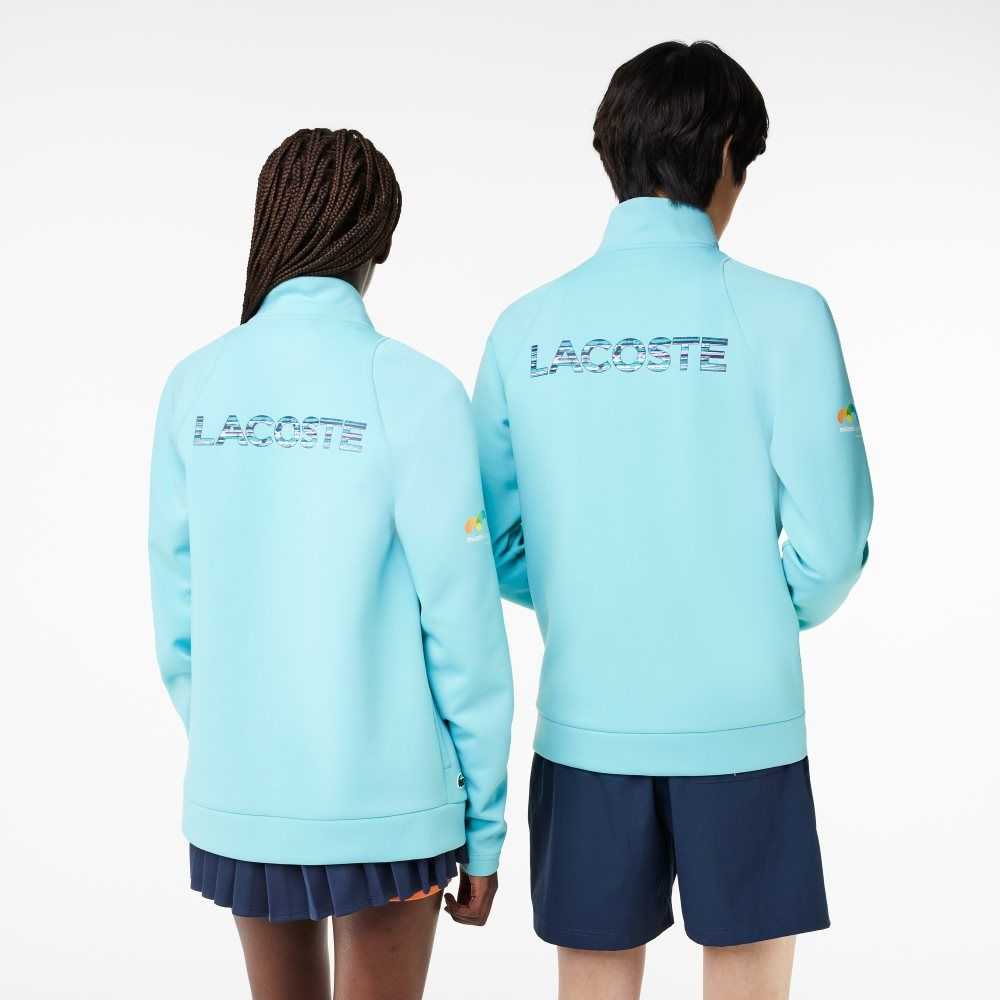 Lacoste Sport Miami Open Edition Sweatshirt Mint | QSU-427853