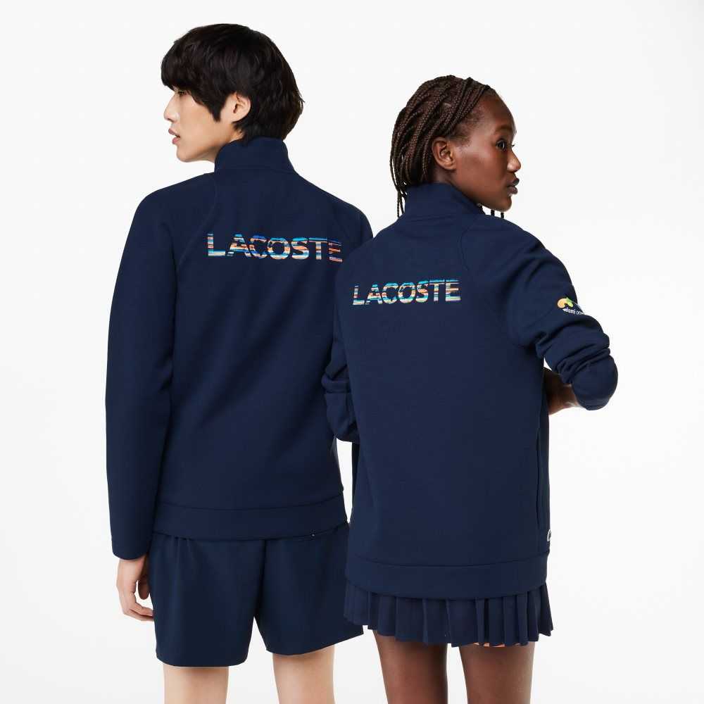 Lacoste Sport Miami Open Edition Sweatshirt Blue | VZB-753628