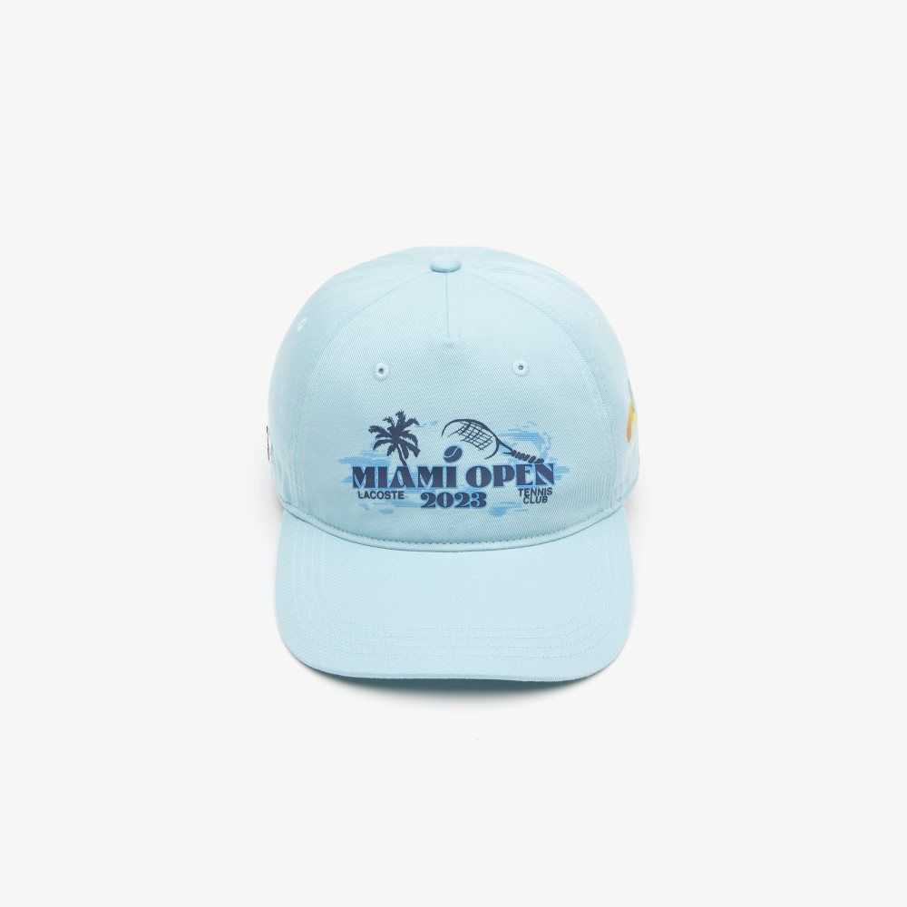 Lacoste Sport Miami Open Edition Twill Cap Mint | KFC-827096