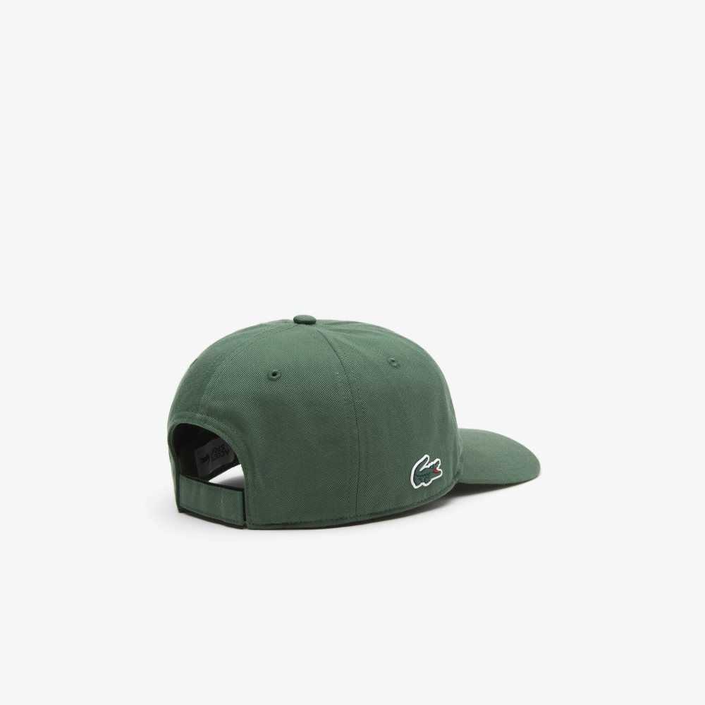 Lacoste Sport Miami Open Edition Twill Cap Green | YTA-481027