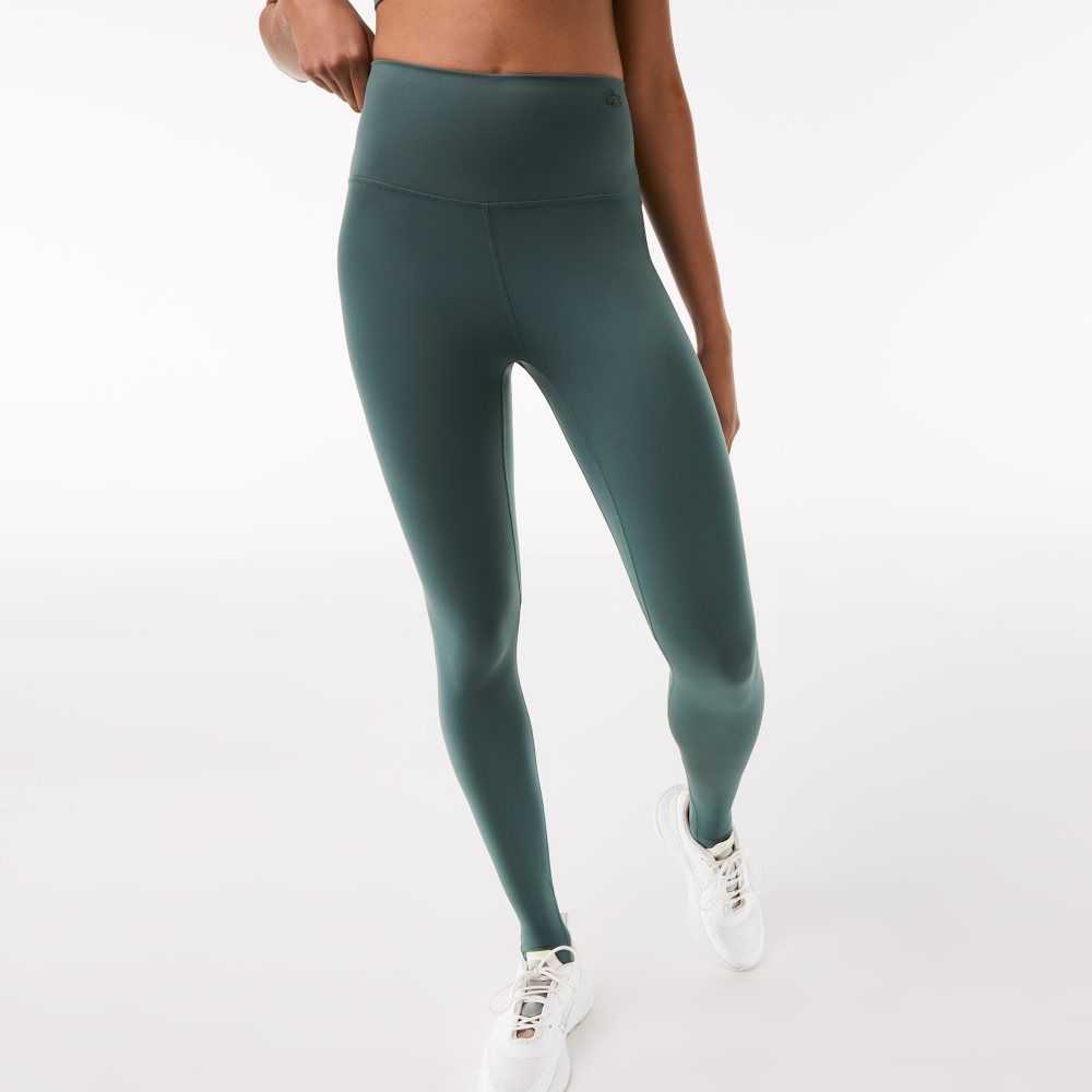 Lacoste Stirrup Leggings Green | UOP-471398