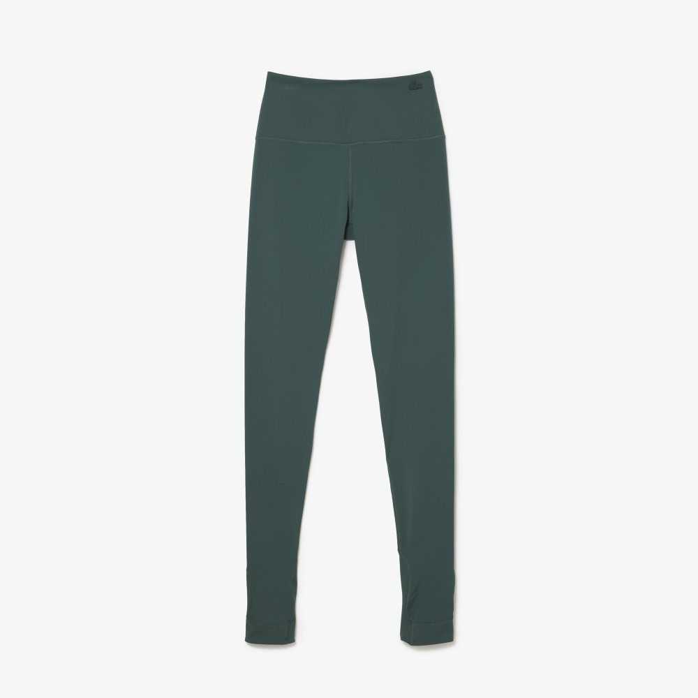 Lacoste Stirrup Leggings Green | UOP-471398