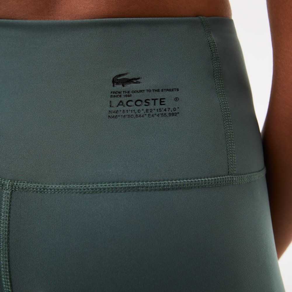 Lacoste Stirrup Leggings Green | UOP-471398