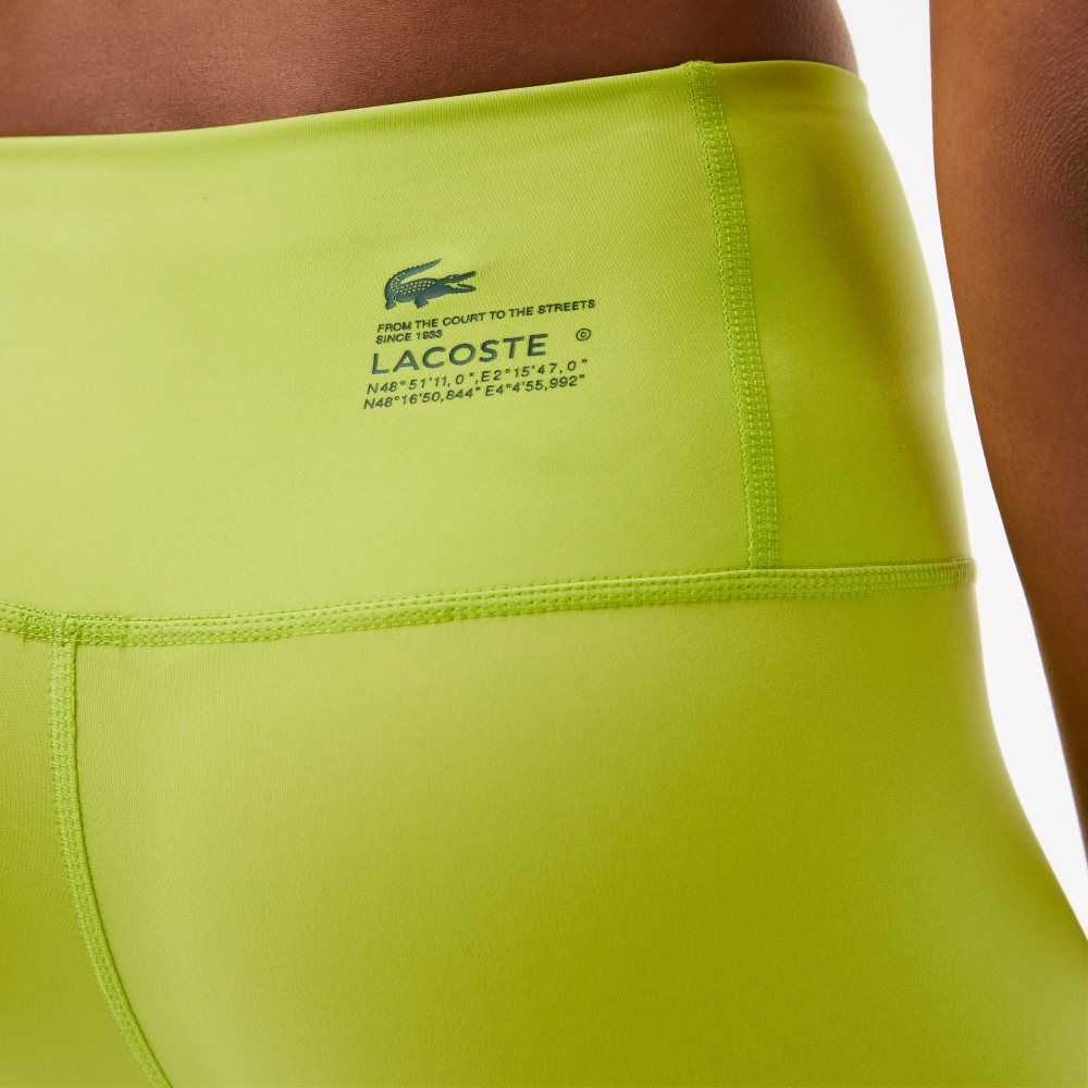 Lacoste Stirrup Leggings Yellow | CIG-925374