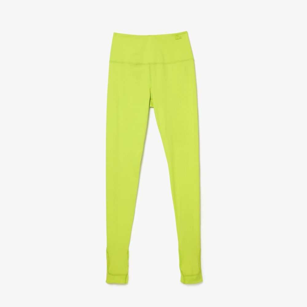 Lacoste Stirrup Leggings Yellow | CIG-925374