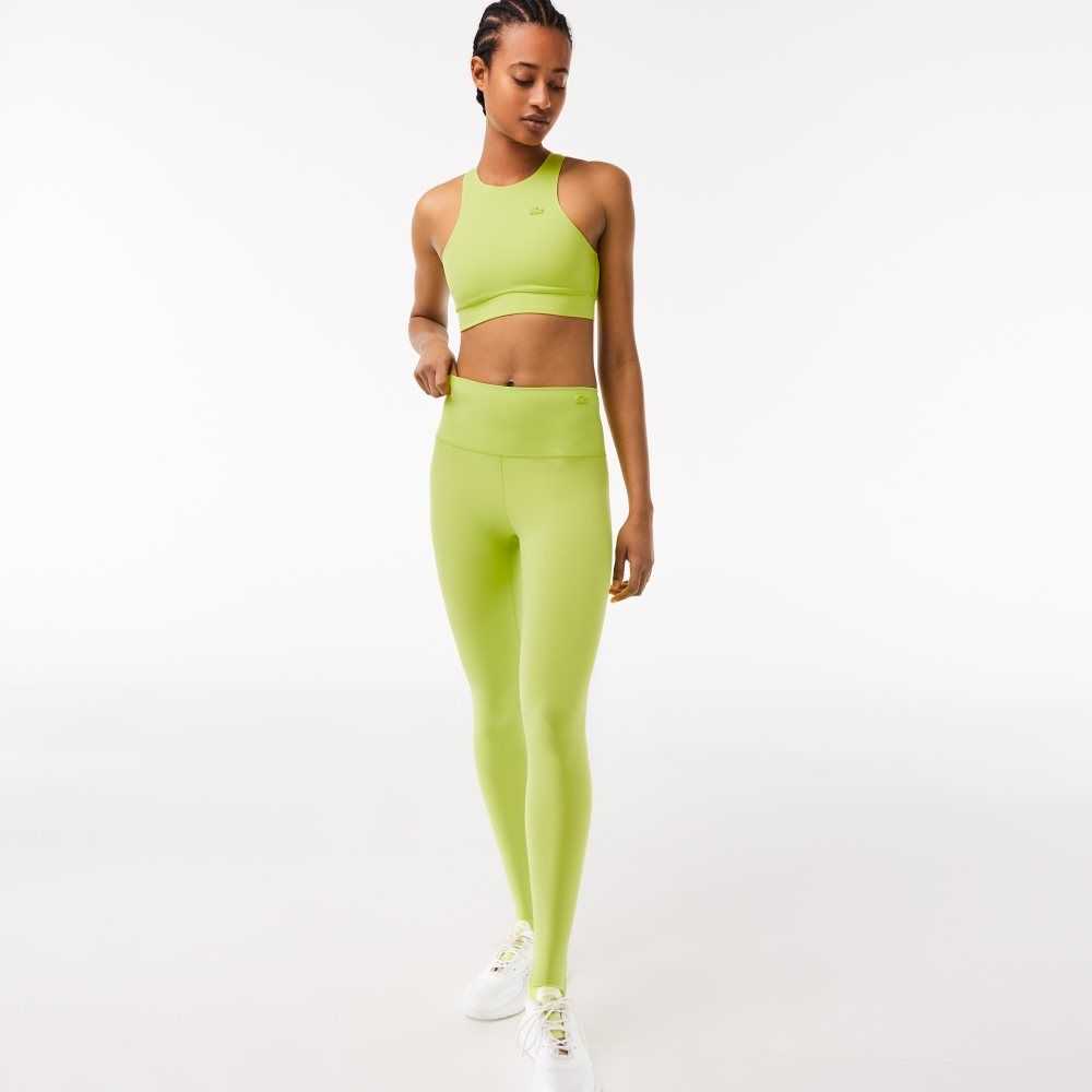 Lacoste Stirrup Leggings Yellow | CIG-925374