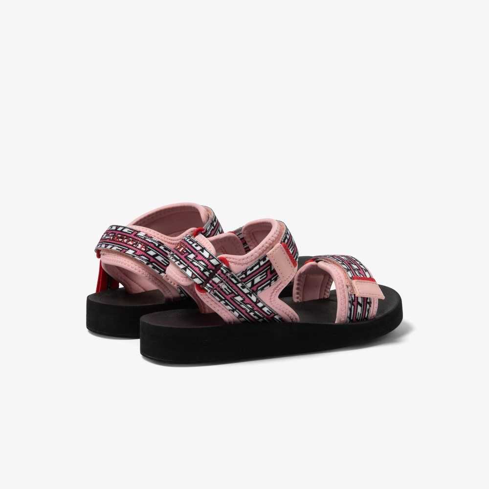 Lacoste Suruga Sandals Lt Pnk/Blk | XKI-835094