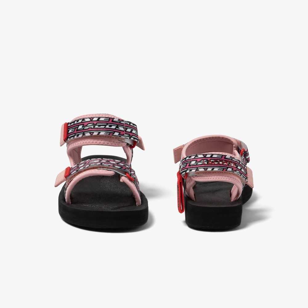 Lacoste Suruga Sandals Lt Pnk/Blk | XKI-835094