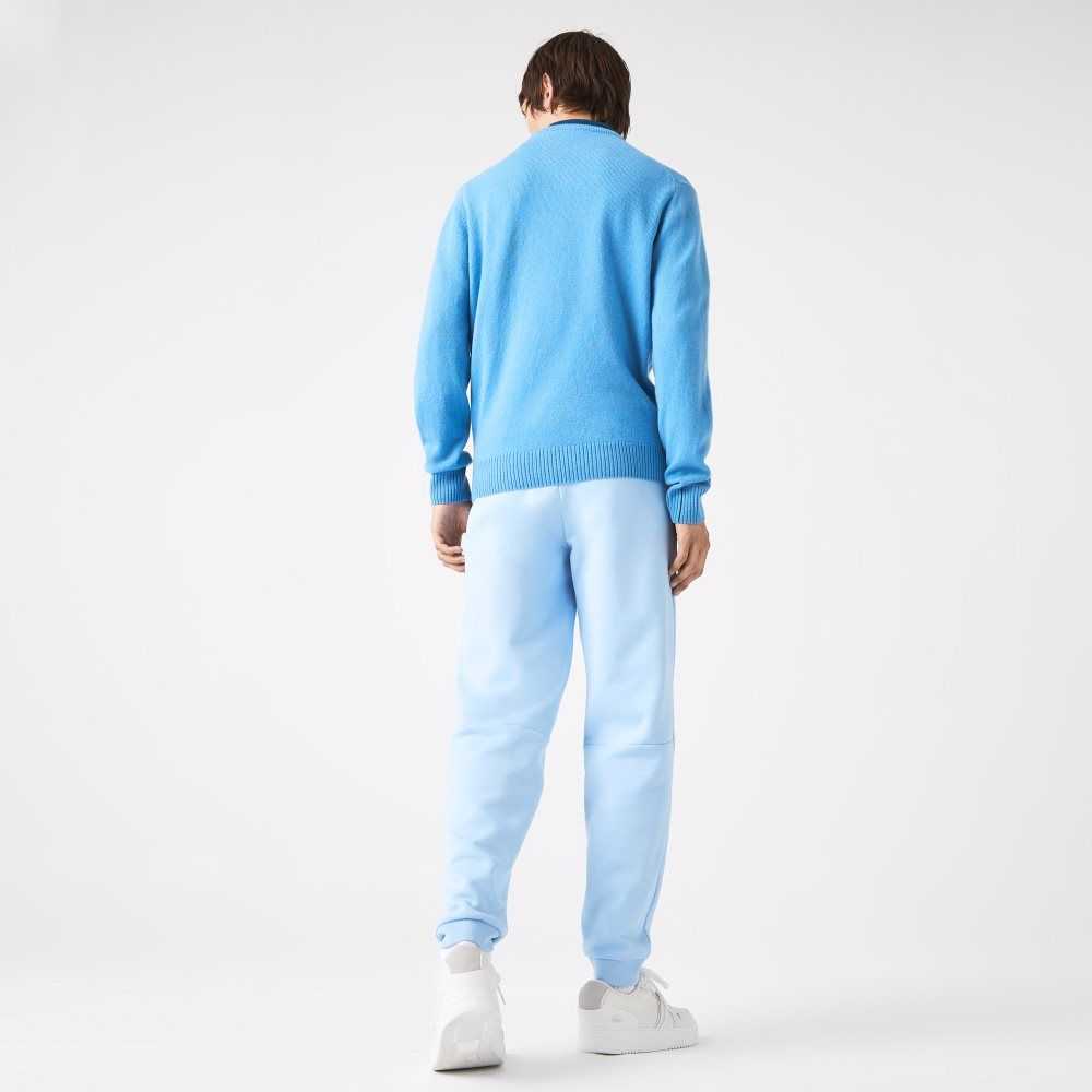 Lacoste Tapered Fit Fleece Trackpants Blue | RXZ-498732