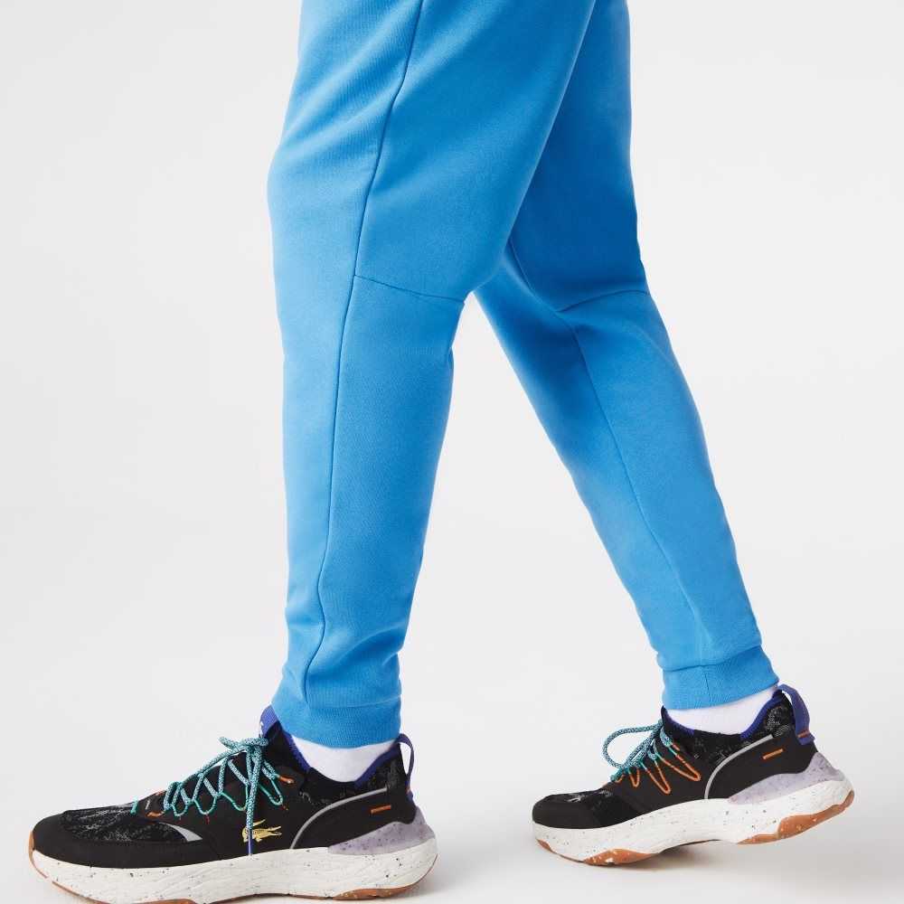 Lacoste Tapered Fit Fleece Trackpants Blue | SNY-235806