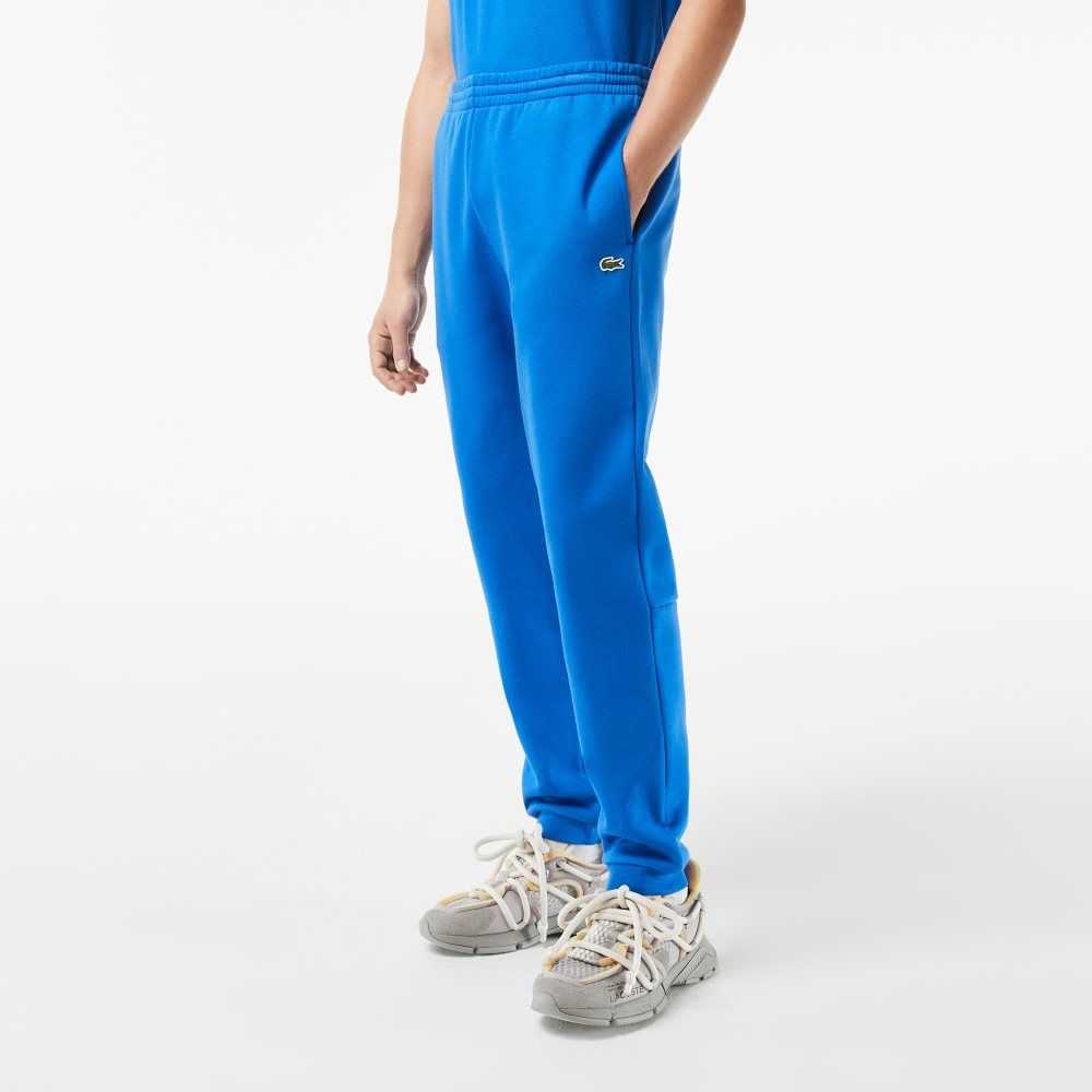 Lacoste Tapered Fit Fleece Trackpants Blue | ZNF-174836