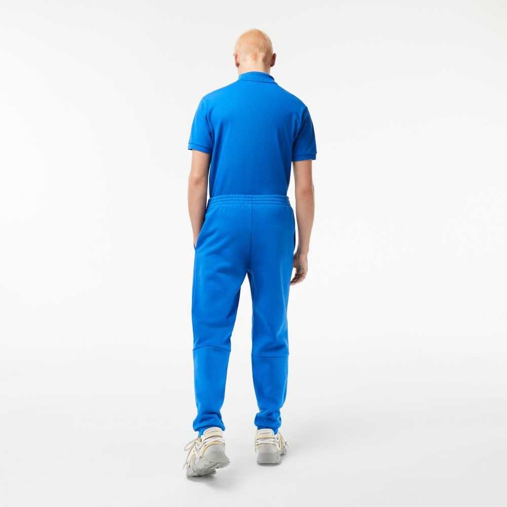 Lacoste Tapered Fit Fleece Trackpants Blue | ZNF-174836