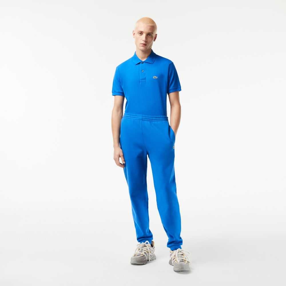 Lacoste Tapered Fit Fleece Trackpants Blue | ZNF-174836