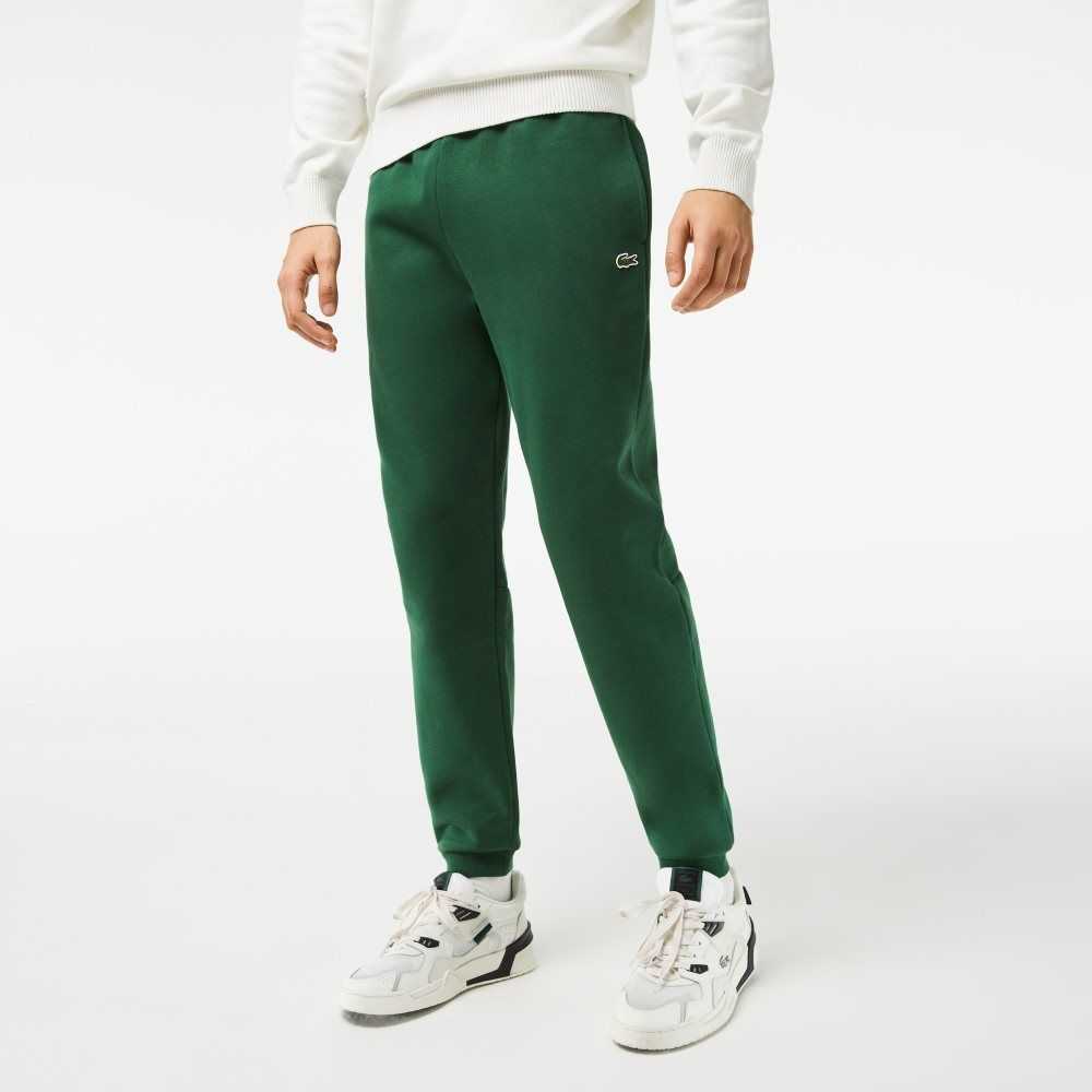 Lacoste Tapered Fit Fleece Trackpants Green | SBC-896520