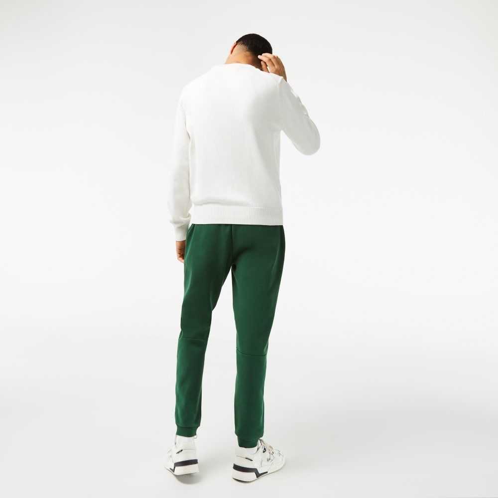 Lacoste Tapered Fit Fleece Trackpants Green | SBC-896520