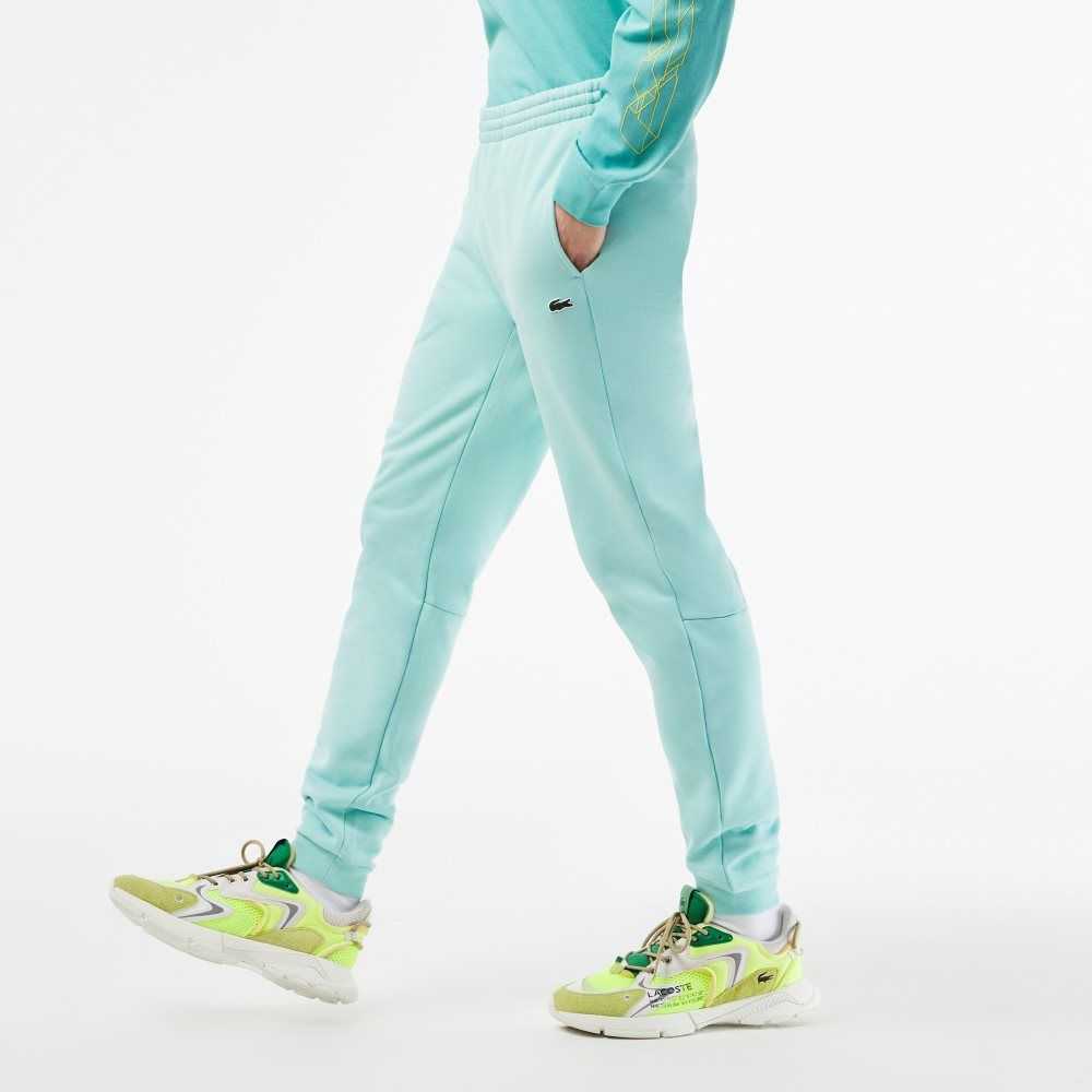 Lacoste Tapered Fit Fleece Trackpants Mint | YAS-925637