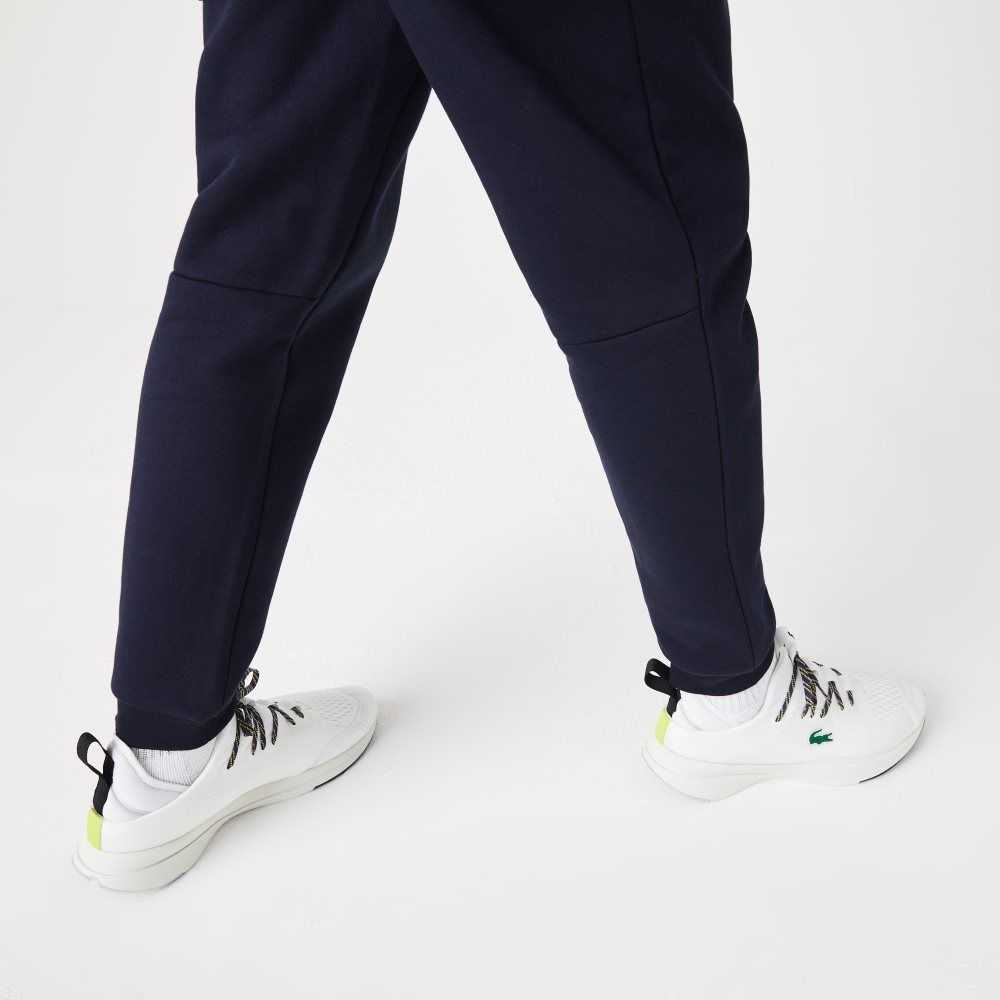 Lacoste Tapered Fit Fleece Trackpants Navy Blue | VPQ-265307