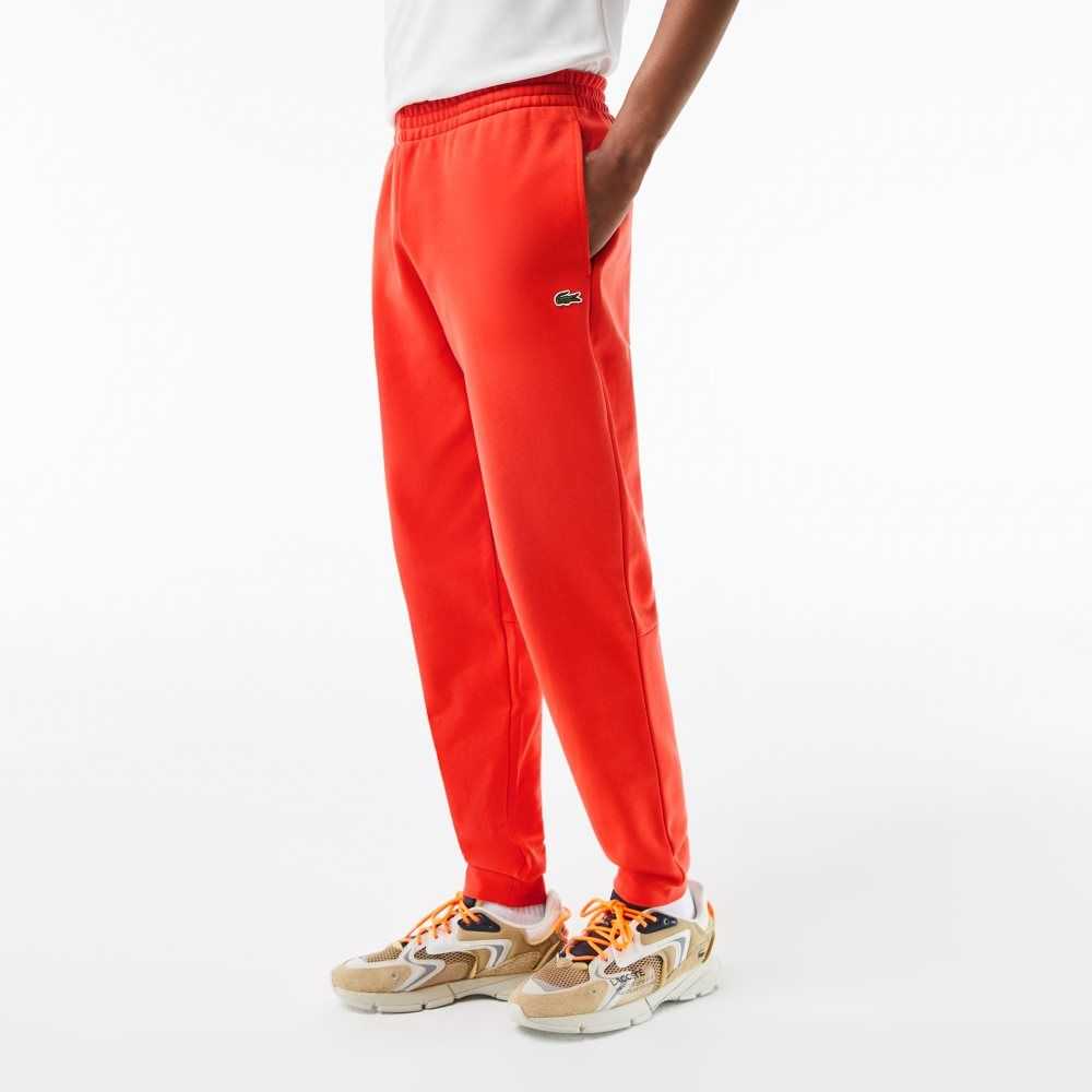 Lacoste Tapered Fit Fleece Trackpants Orange | WFC-587306