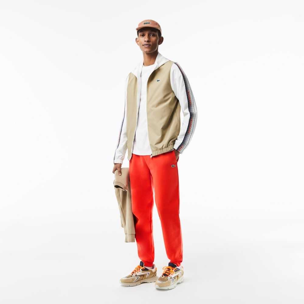 Lacoste Tapered Fit Fleece Trackpants Orange | WFC-587306