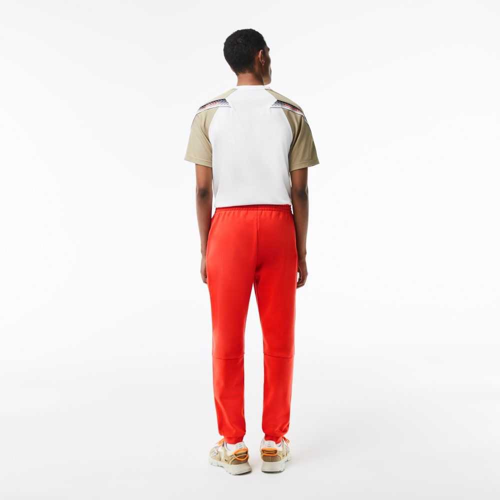 Lacoste Tapered Fit Fleece Trackpants Orange | WFC-587306