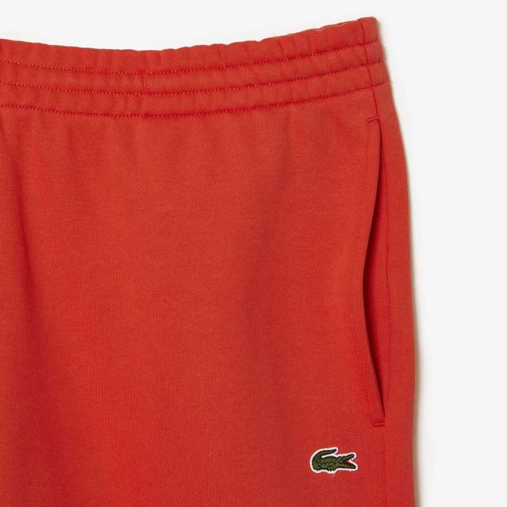 Lacoste Tapered Fit Fleece Trackpants Orange | WFC-587306