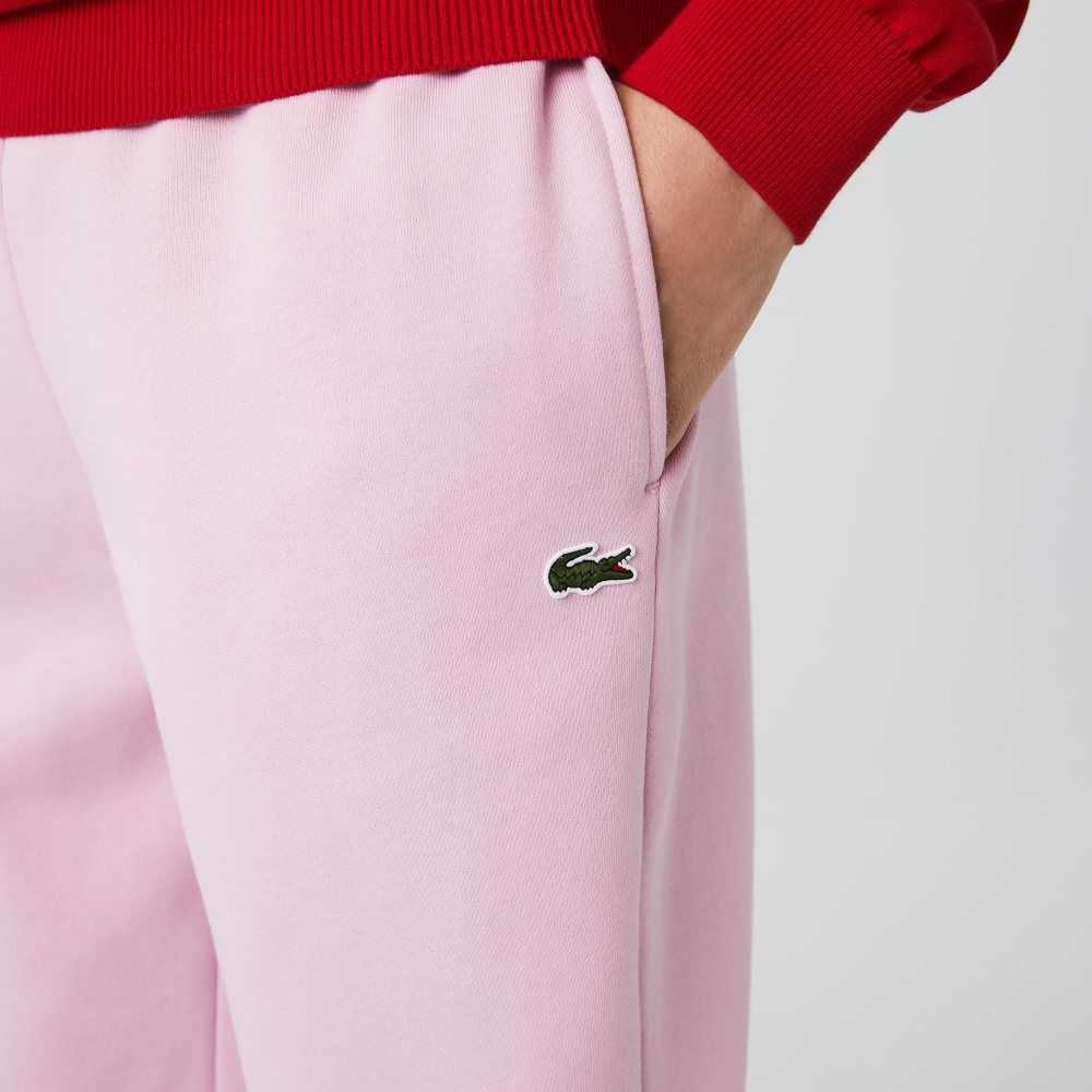 Lacoste Tapered Fit Fleece Trackpants Pink | HTS-394875