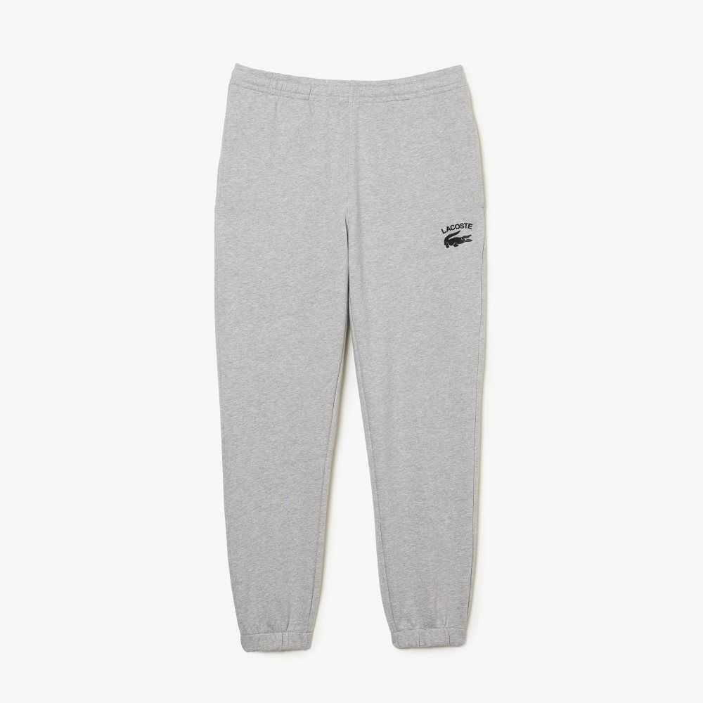 Lacoste Tapered Fit Trackpants Grey Chine | ENM-652049