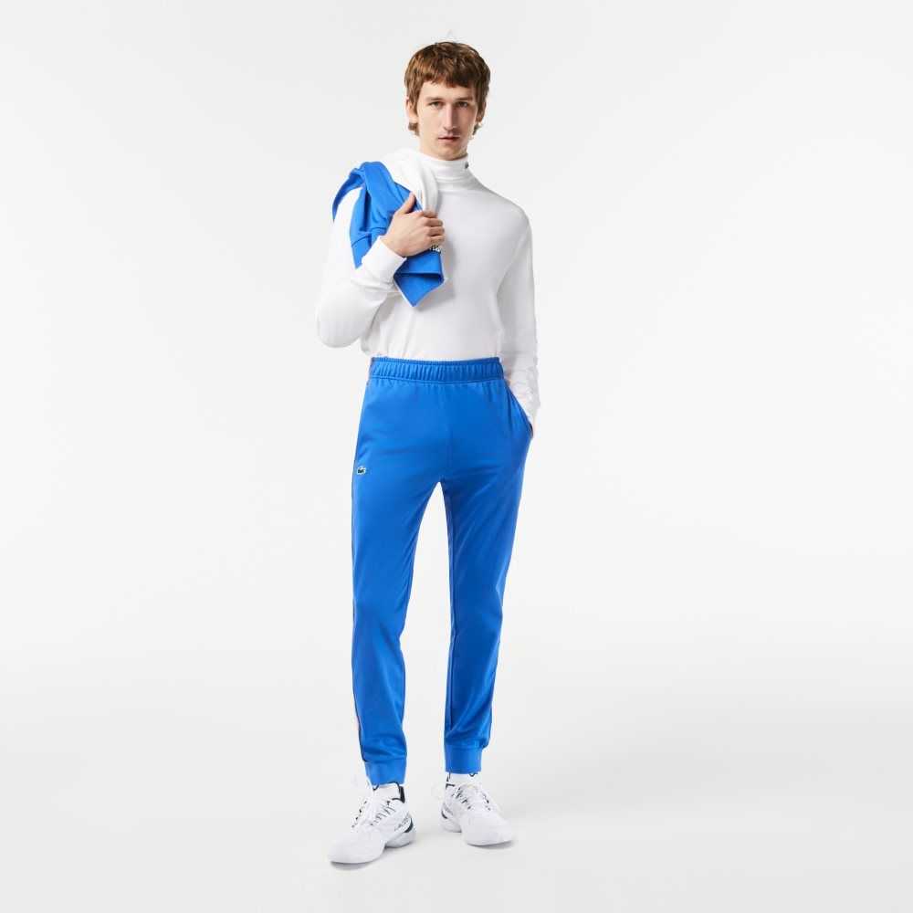 Lacoste Tennis Abrasion-Resistant Track Pants Blue | PNY-426501