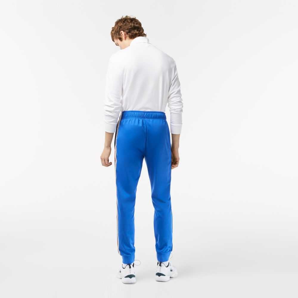 Lacoste Tennis Abrasion-Resistant Track Pants Blue | PNY-426501