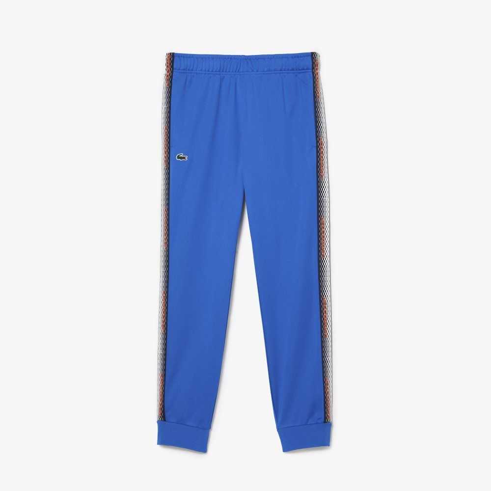 Lacoste Tennis Abrasion-Resistant Track Pants Blue | PNY-426501