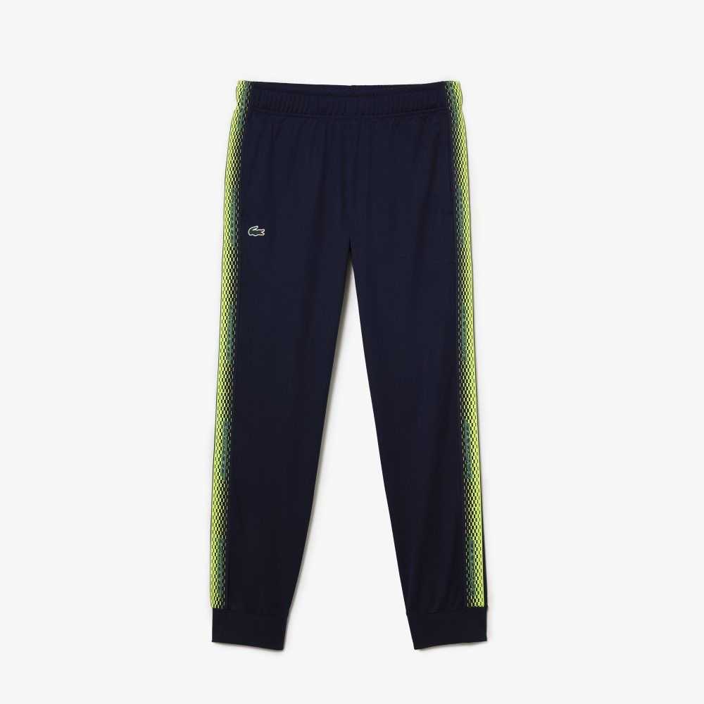 Lacoste Tennis Abrasion-Resistant Track Pants Navy Blue | VPN-527914