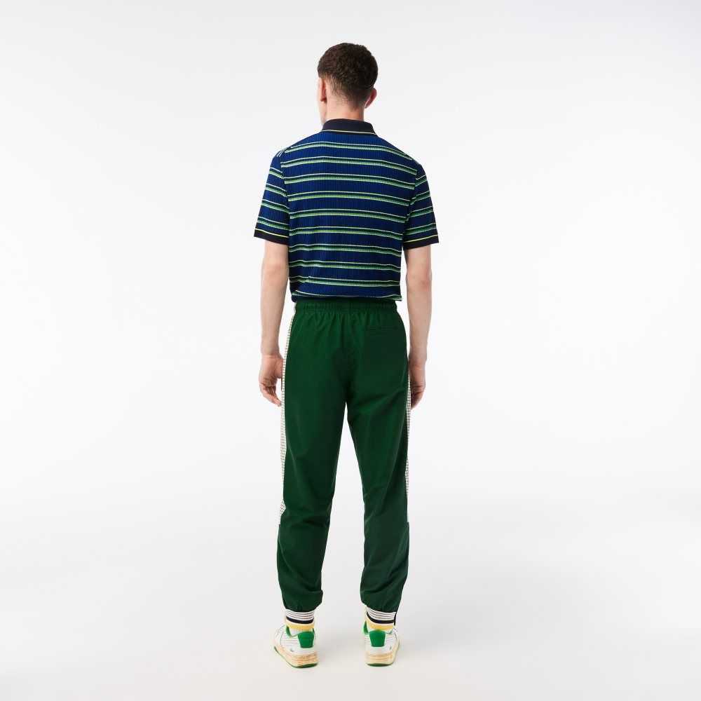 Lacoste Tennis Print Track Pants Green / White | CZU-715284