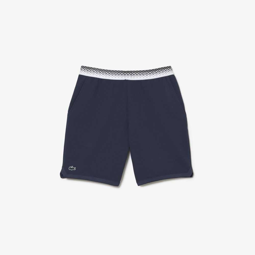 Lacoste Tennis x Daniil Medvedev Mesh Shorts Blue | CGE-237984