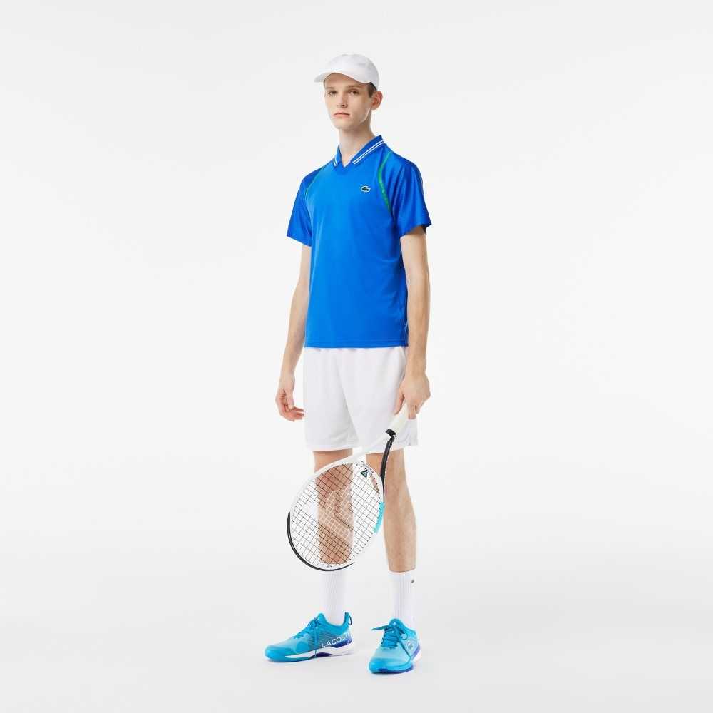 Lacoste Tennis x Daniil Medvedev Polo Blue | OCF-632904