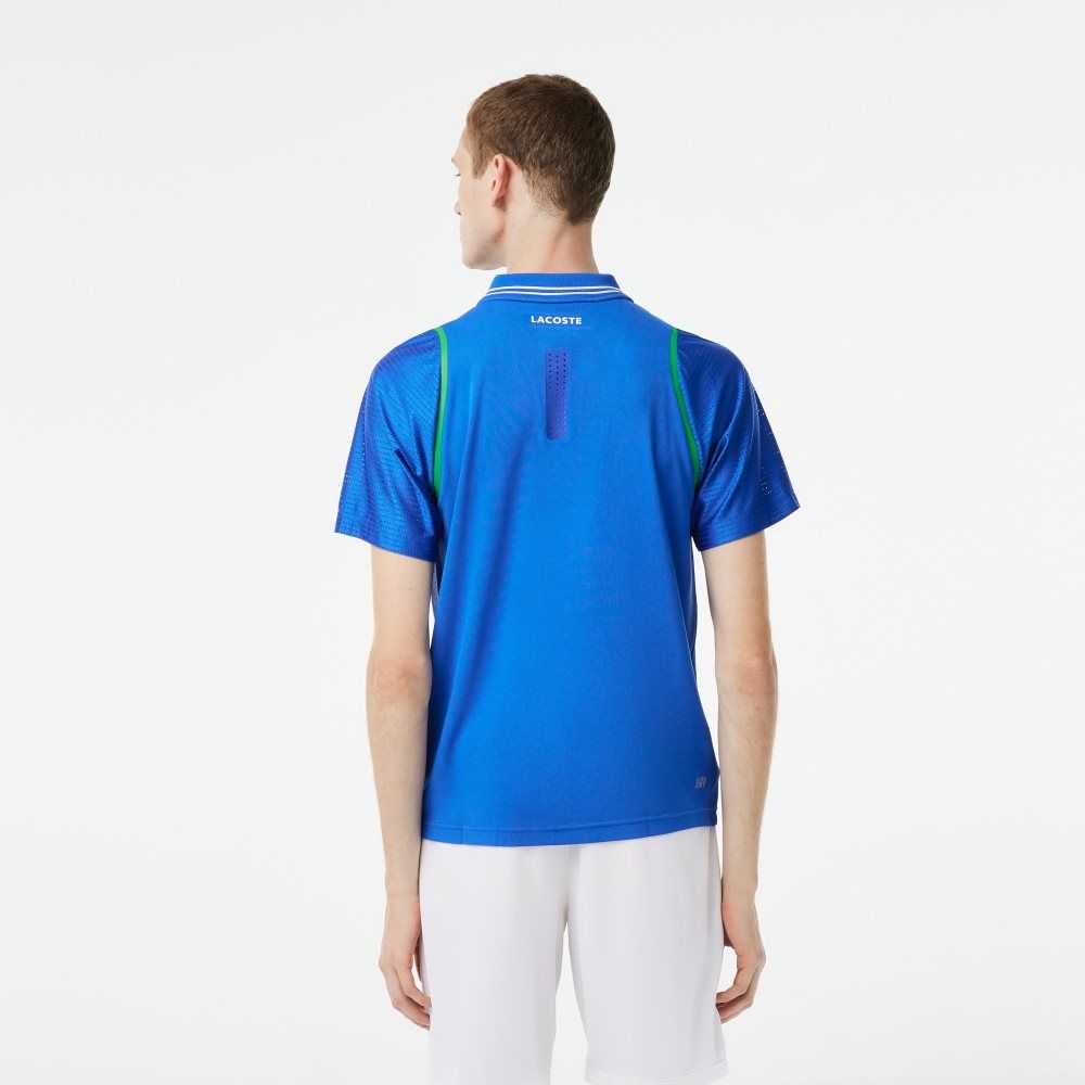 Lacoste Tennis x Daniil Medvedev Polo Blue | OCF-632904