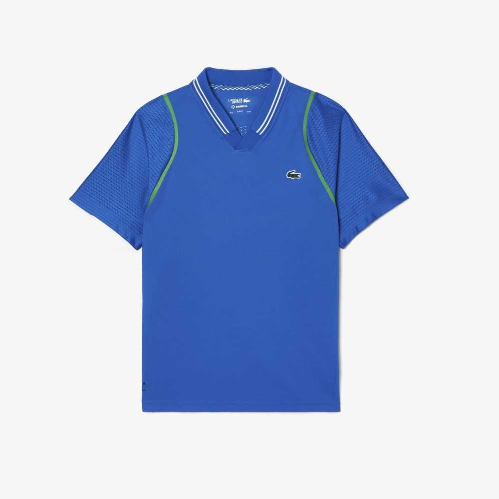 Lacoste Tennis x Daniil Medvedev Polo Blue | OCF-632904