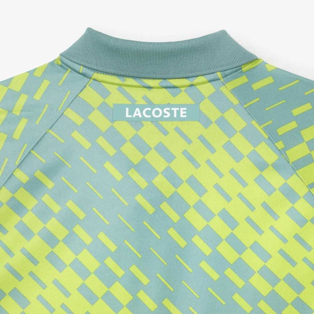 Lacoste Tennis x Novak Djokovic Fan Version Polo Mint | CKU-820479