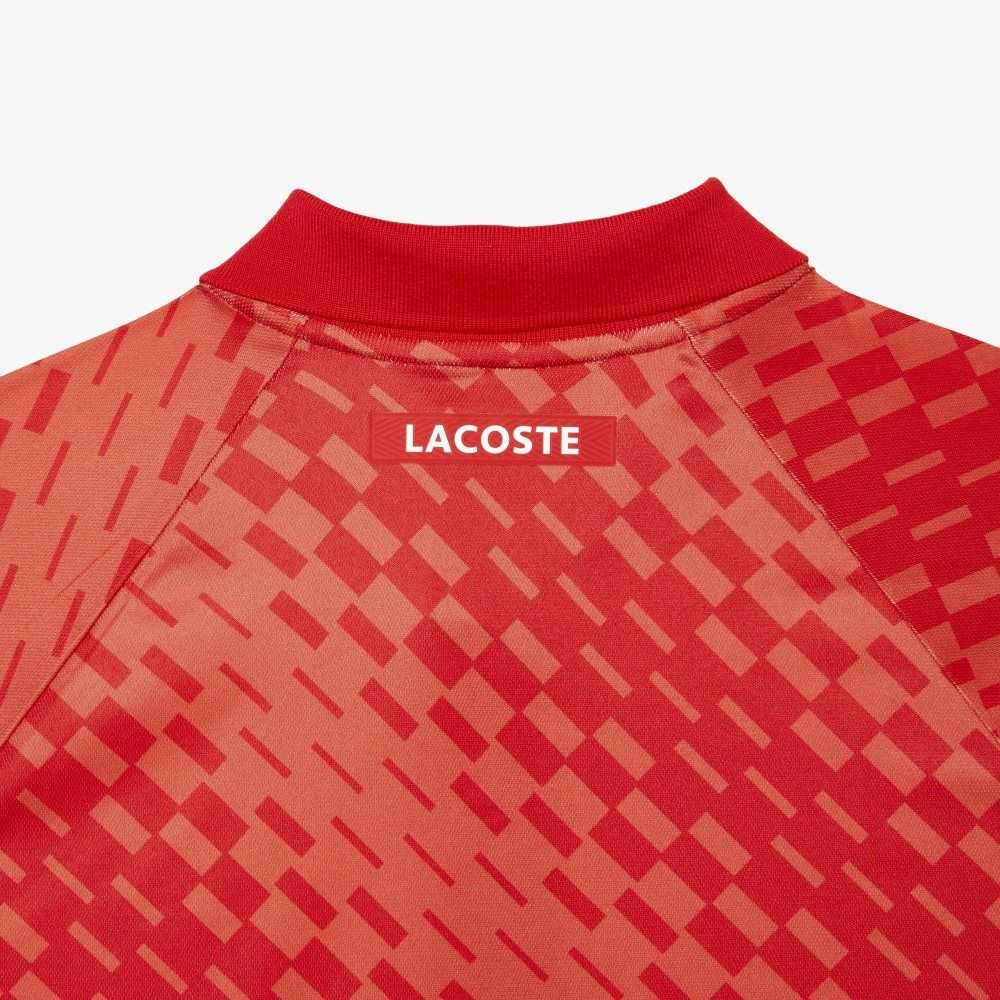 Lacoste Tennis x Novak Djokovic Fan Version Polo Red / Orange | DEA-648052