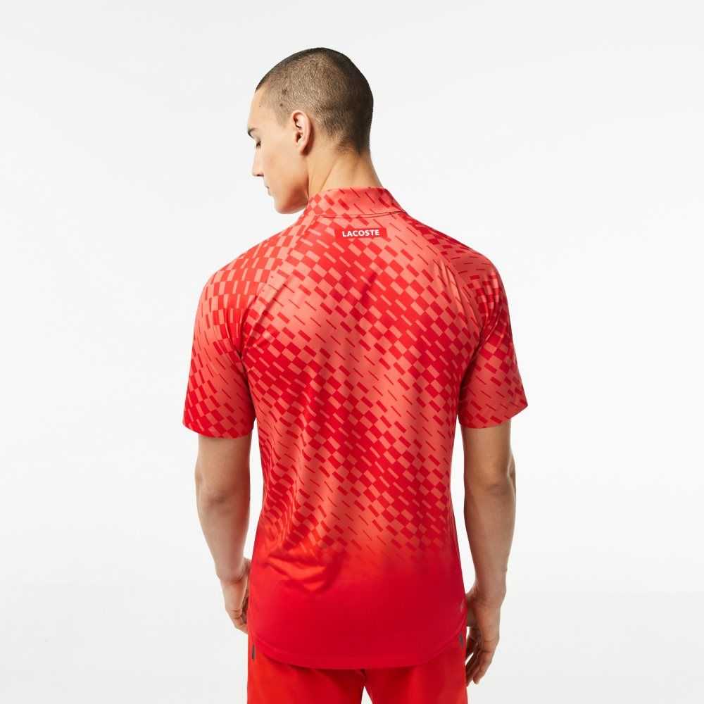 Lacoste Tennis x Novak Djokovic Player Version Polo Red / Orange | ZSN-938741