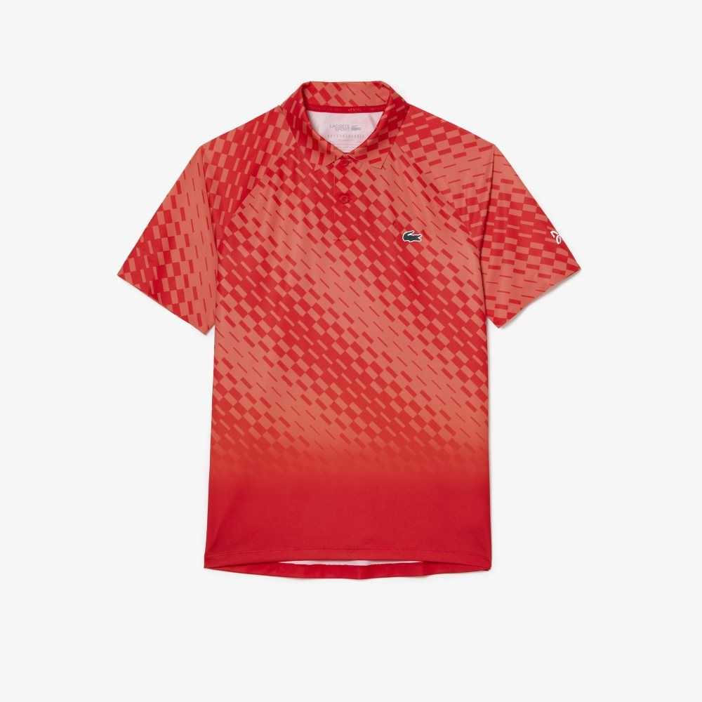 Lacoste Tennis x Novak Djokovic Player Version Polo Red / Orange | ZSN-938741