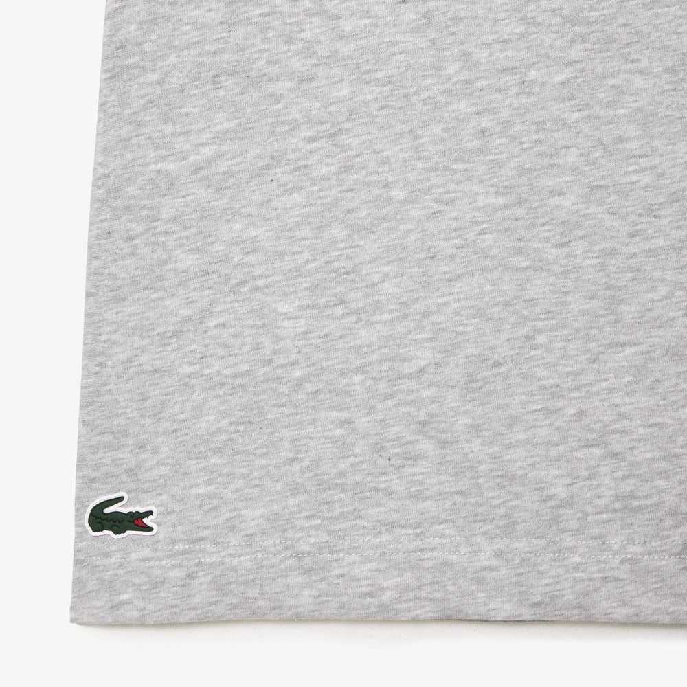 Lacoste Tennis x Novak Djokovic Regular Fit T-shirt and Cap Pack Grey Chine | VHW-065971