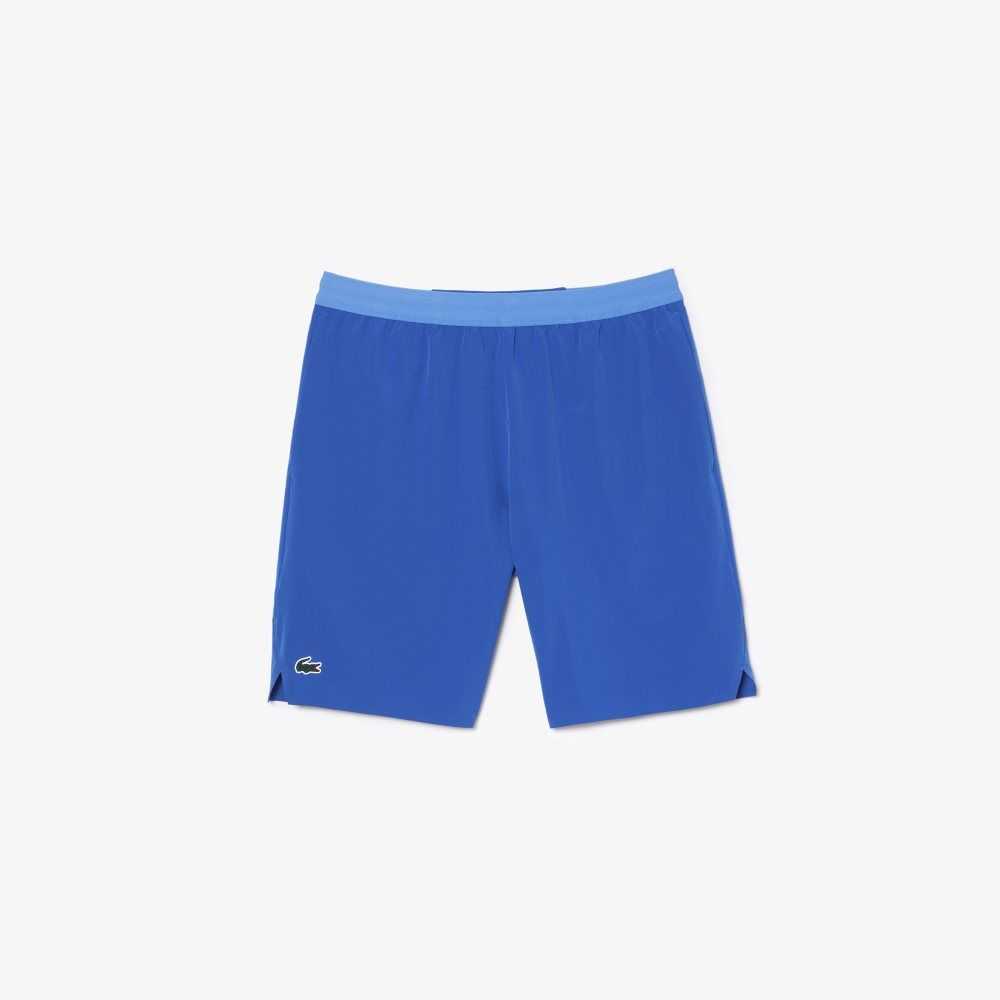 Lacoste Tennis x Novak Djokovic Shorts Blue | IGQ-825460