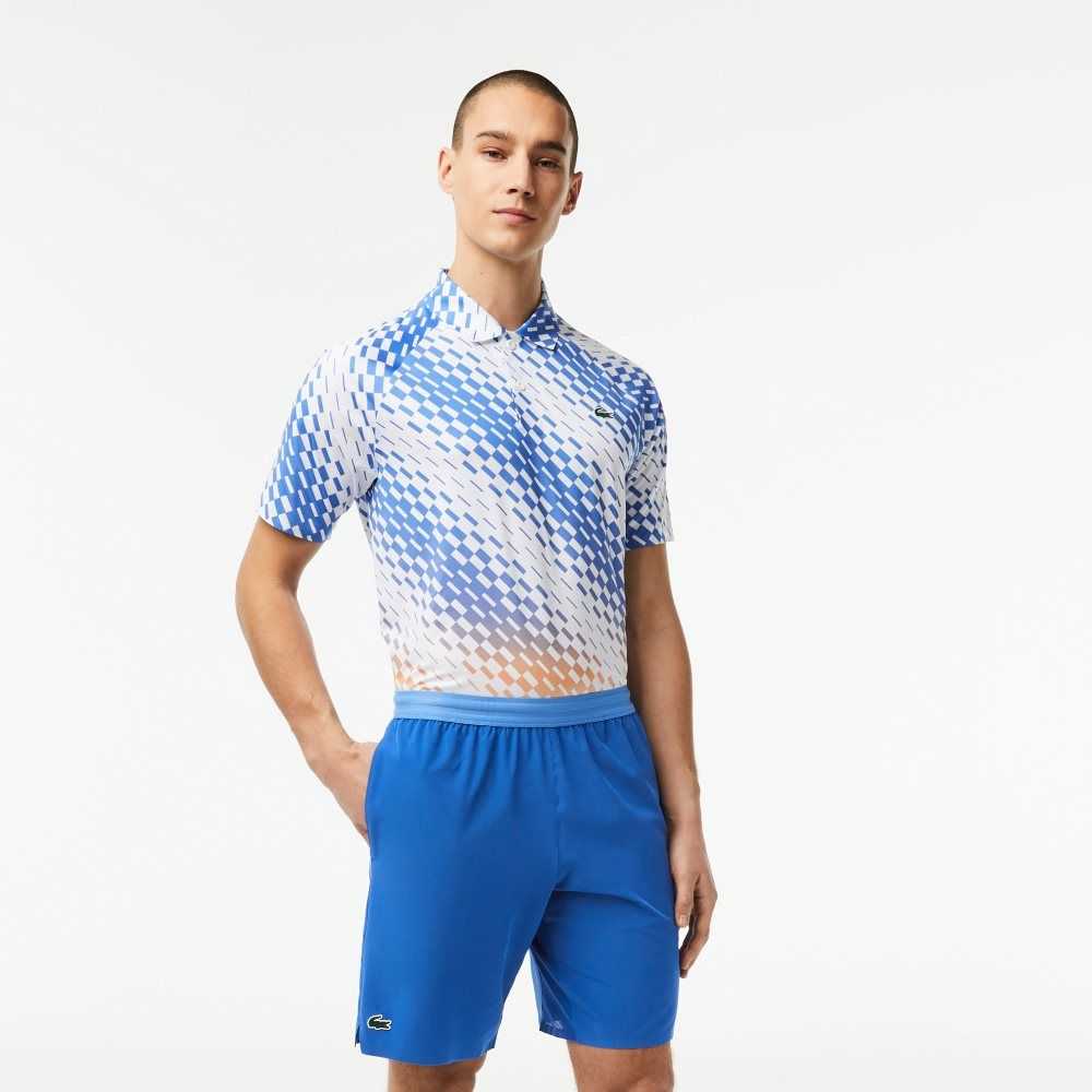 Lacoste Tennis x Novak Djokovic Shorts Blue | IGQ-825460