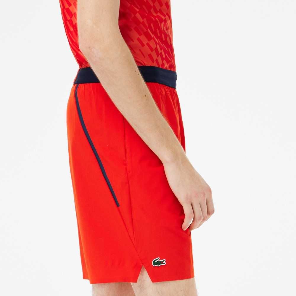 Lacoste Tennis x Novak Djokovic Shorts Red | OBG-380517