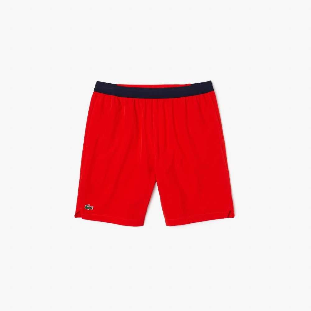 Lacoste Tennis x Novak Djokovic Shorts Red | OBG-380517