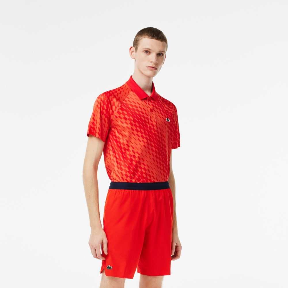 Lacoste Tennis x Novak Djokovic Shorts Red | OBG-380517