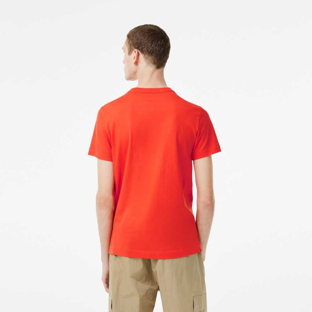 Lacoste Tennis x Novak Djokovic T-Shirt Orange | BID-340765